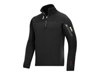 9435 Body Mapping Micro Fleece Halve Rits